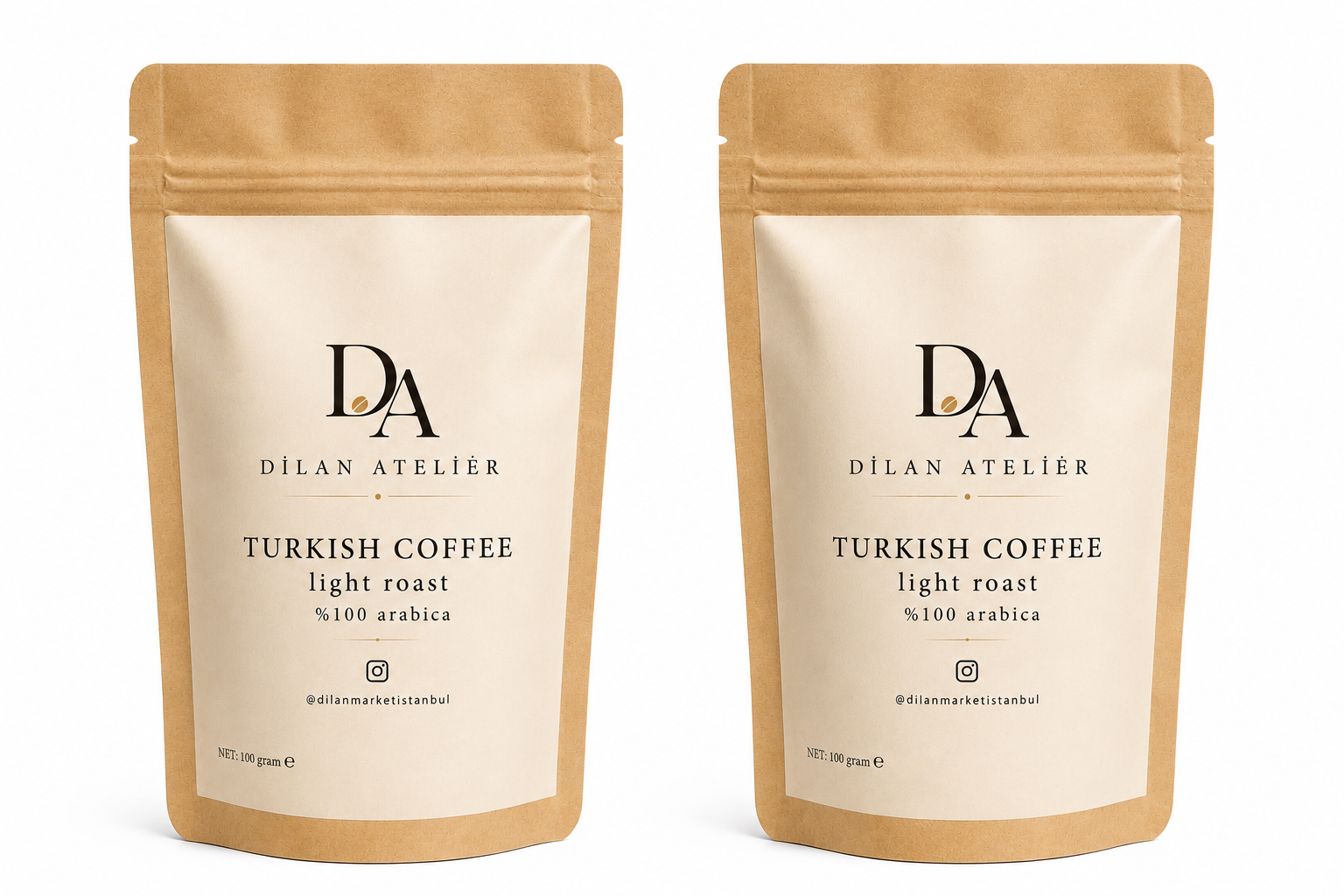 Turkish coffee light roast 2 packs