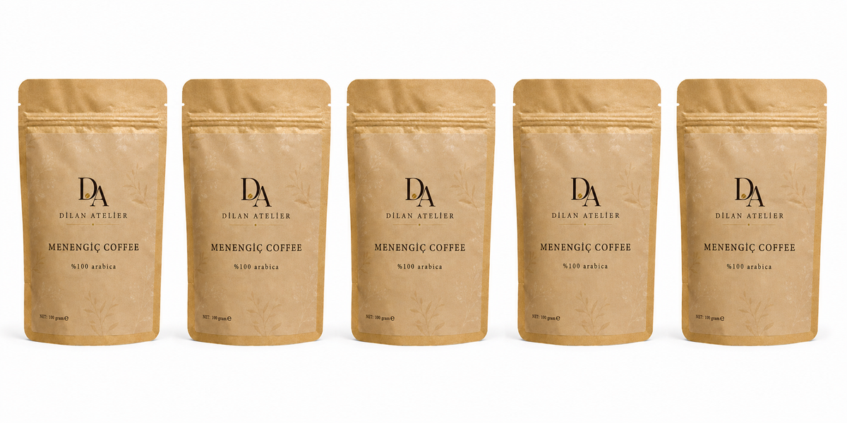 Turkish Menengiç coffee set 5 packs %100 Arabica