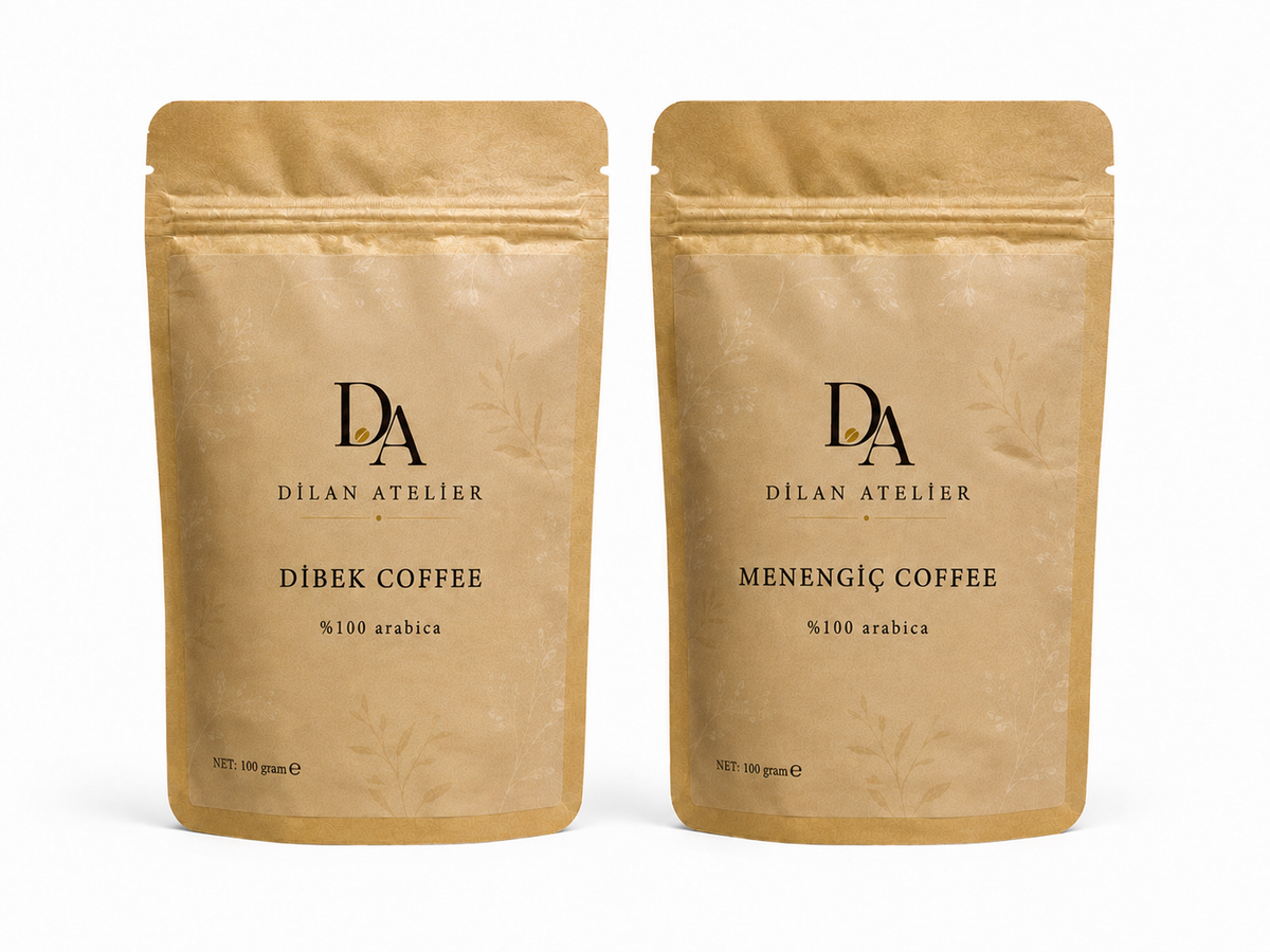 Turkish specialties Dibek & Menengiç coffee set 2 packs