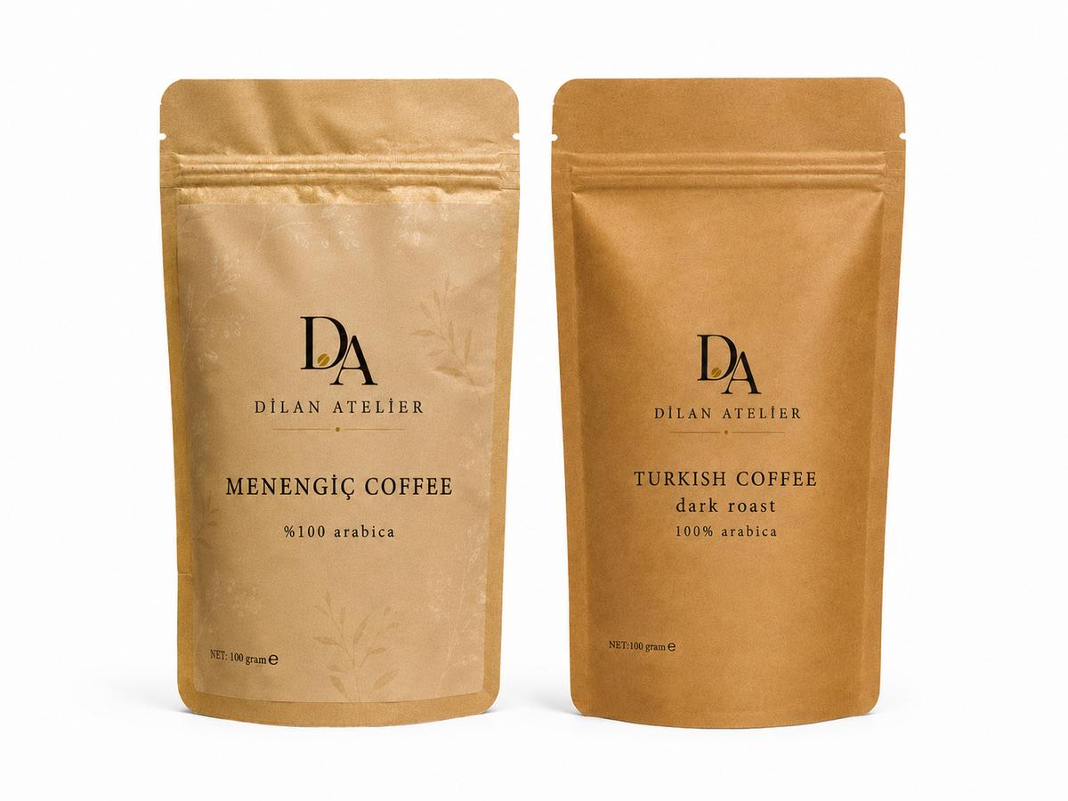 Turkish coffee dark roast & Menengiç 2 packs set