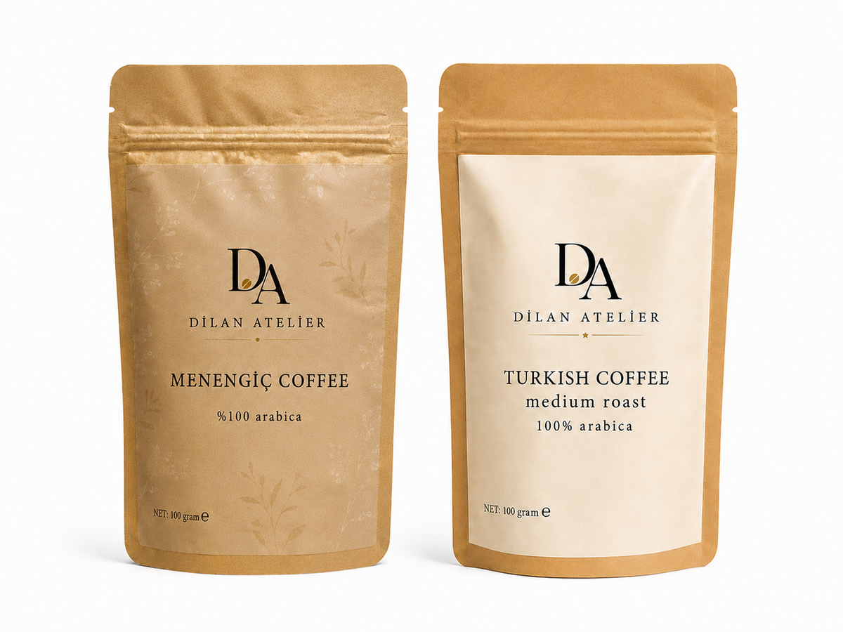 Turkish coffee medium roast & Menengiç 2 packs set