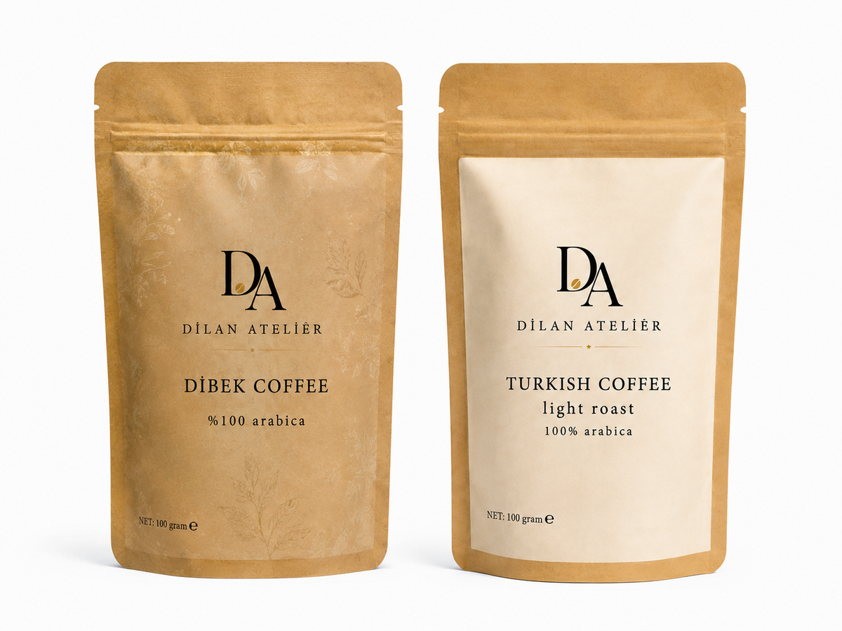 Turkish coffee light roast & Dibek 2 packs set